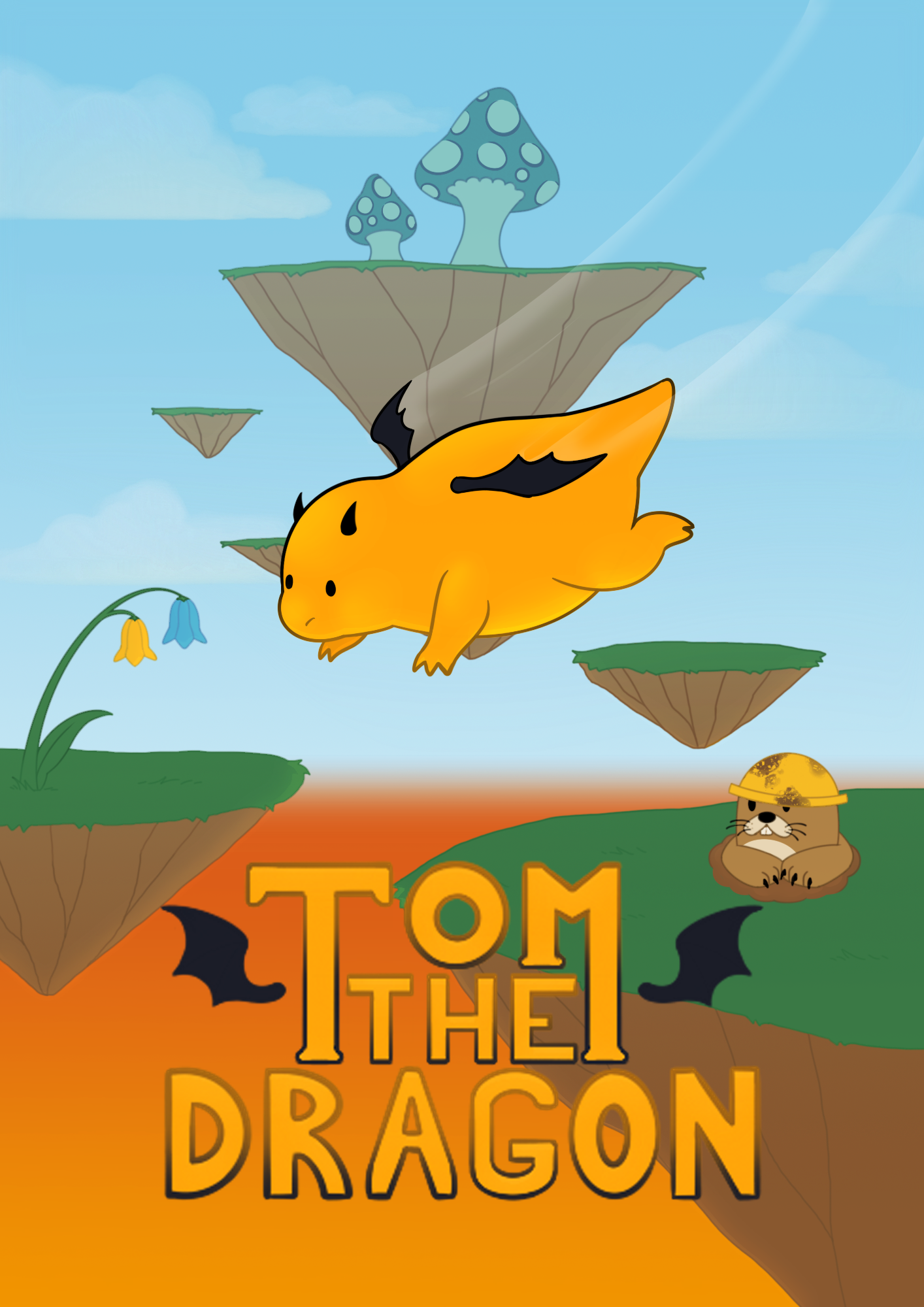 Tom the dragon poster